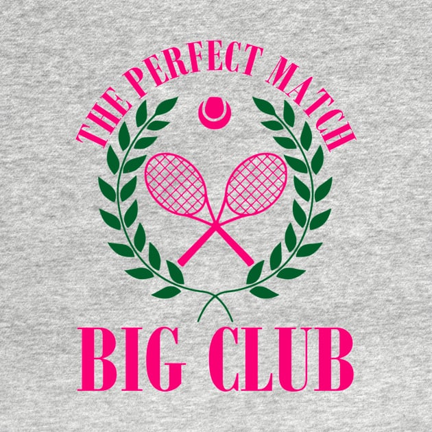 Tennis Match Club Little / G Big Sorority Reveal by artbooming